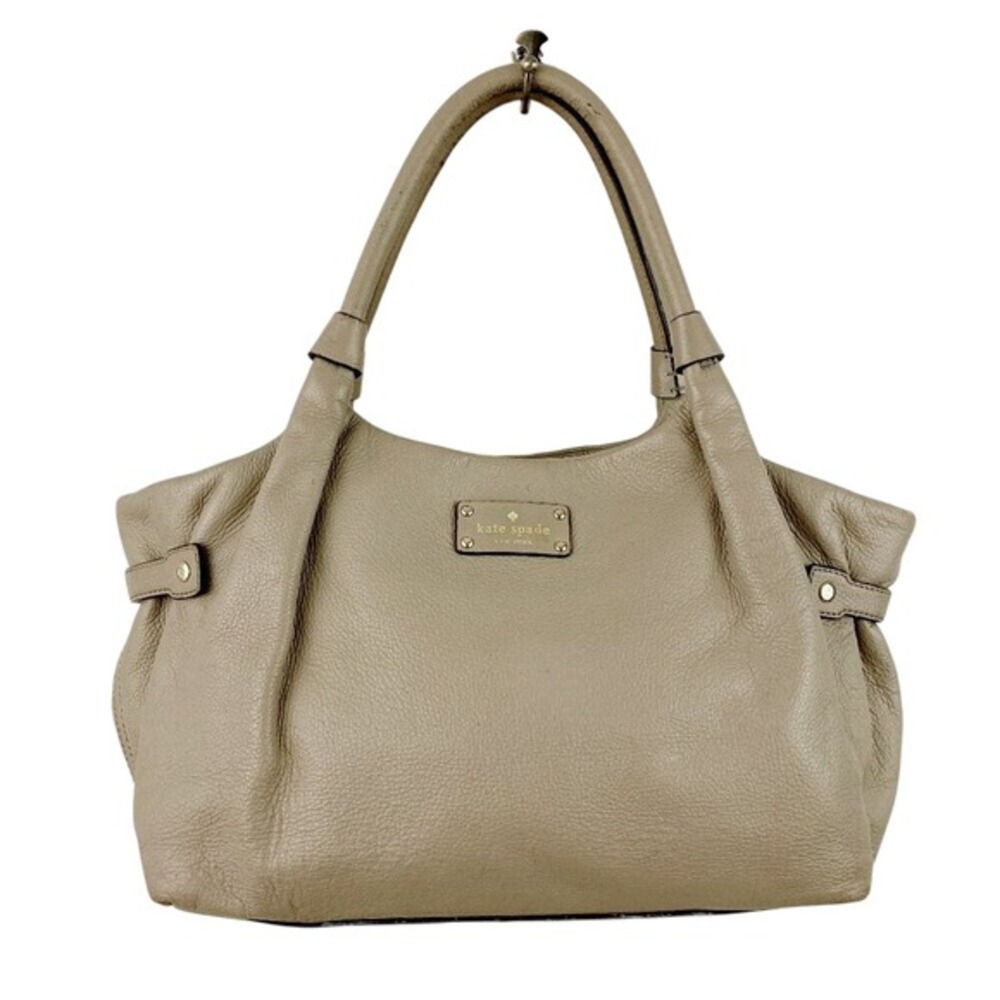 Kate Spade Stevie Berkshire Road Satchel‎ Bag Pebbled Leather Double Handle